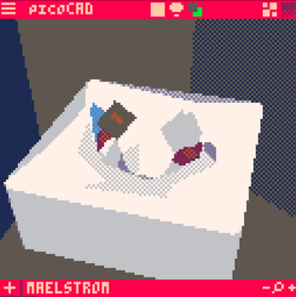 [picoCAD] Maelstrom screenshot