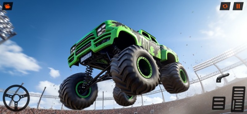 Monster Truck 4x4 Jeep Games screenshot