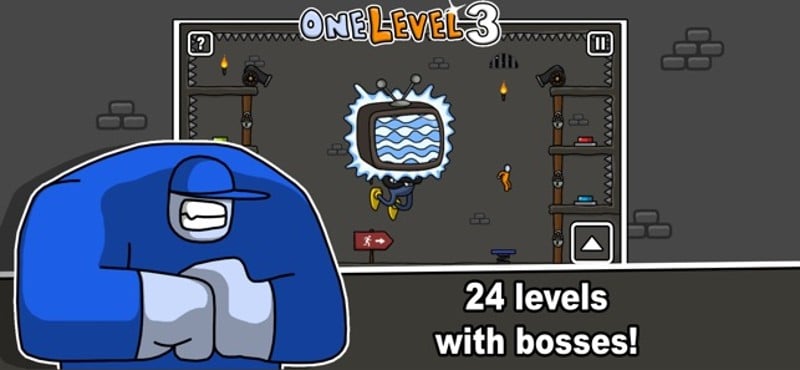 One Level 3 Stickman Jailbreak screenshot