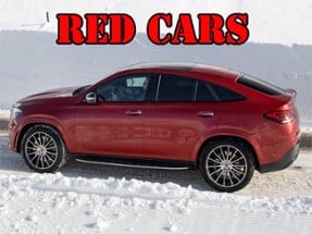 Red GLE Coupe Cars Puzzle Image