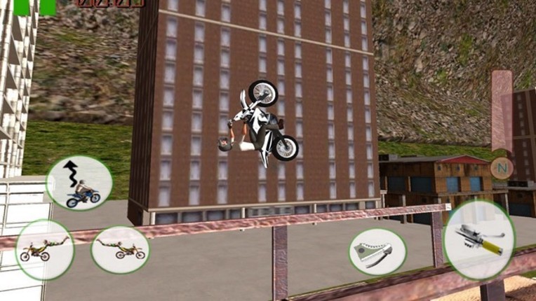 Rooftop Bike Crazy Top screenshot