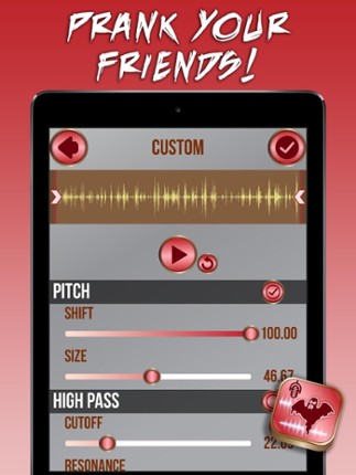 Scary Voice Changer 2016 – Sound Recorder Effect.s screenshot