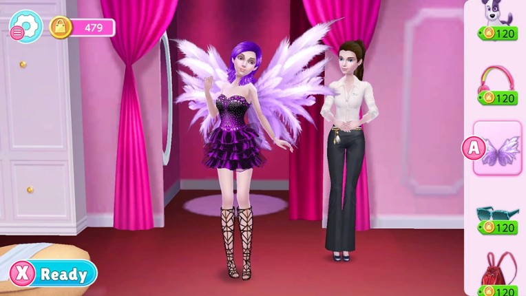 Shopping Mall Girl Image