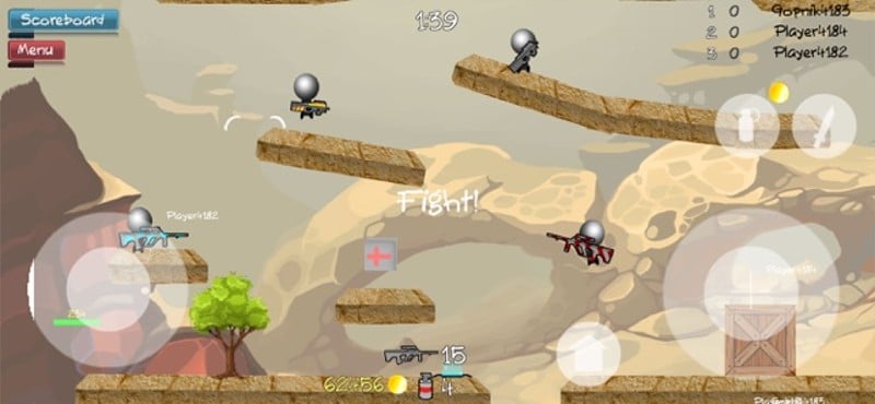 Stickman Multiplayer Shooter Image