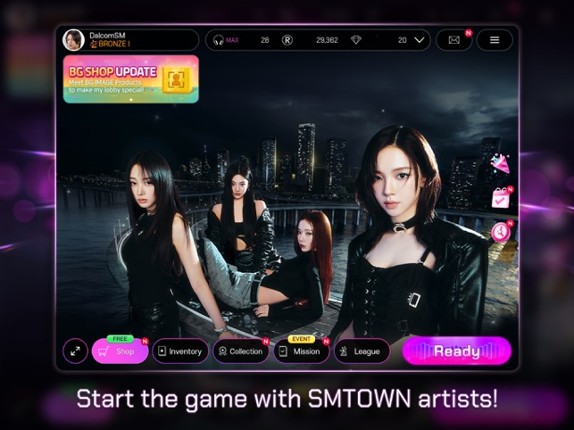 SuperStar SMTown screenshot