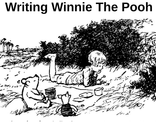 Writing Winnie The Pooh Image