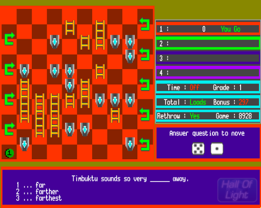 10 out of 10: English screenshot