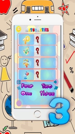 123 Mathematics : Learn numbers shapes and relation early education games for kindergarten screenshot