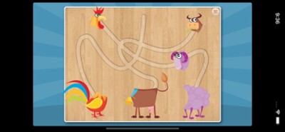 Animal maze kids game Image