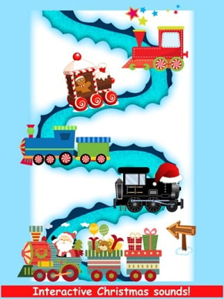 Christmas Train Snowman Games screenshot