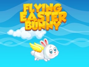 Flying Easter Bunny Image