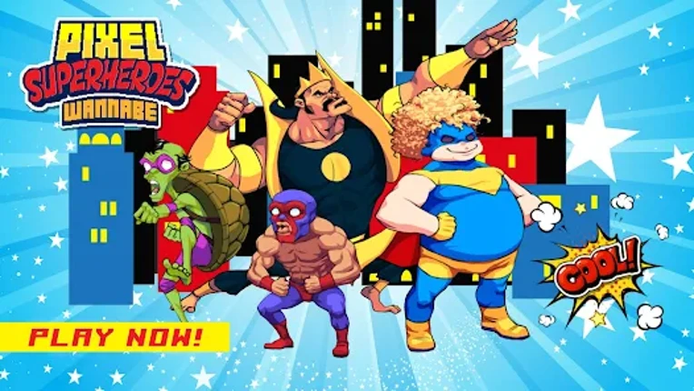 Pixel Super Heroes Image