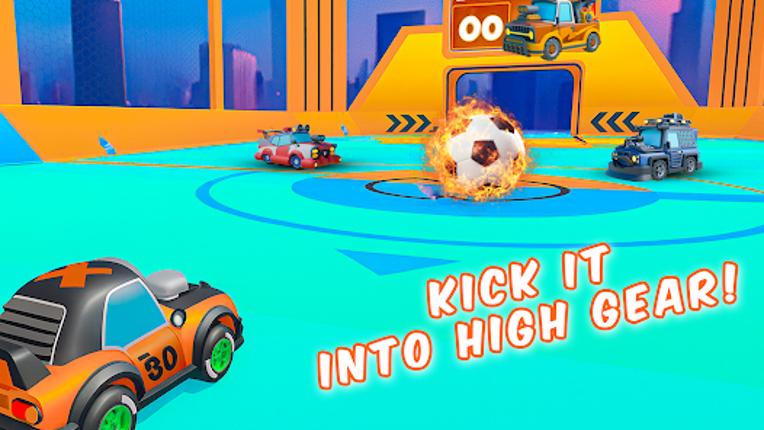 Super Car Soccer Arena TV screenshot