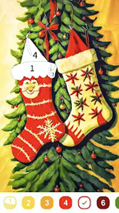 Christmas Color -Painting Book screenshot