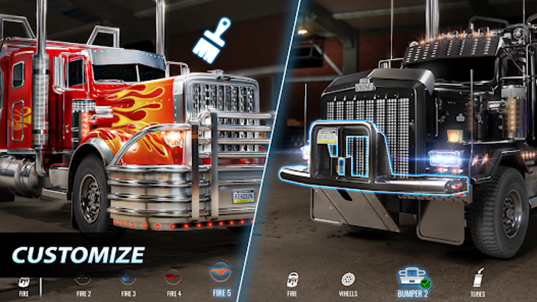 Big Rig Racing: Drag racing Image