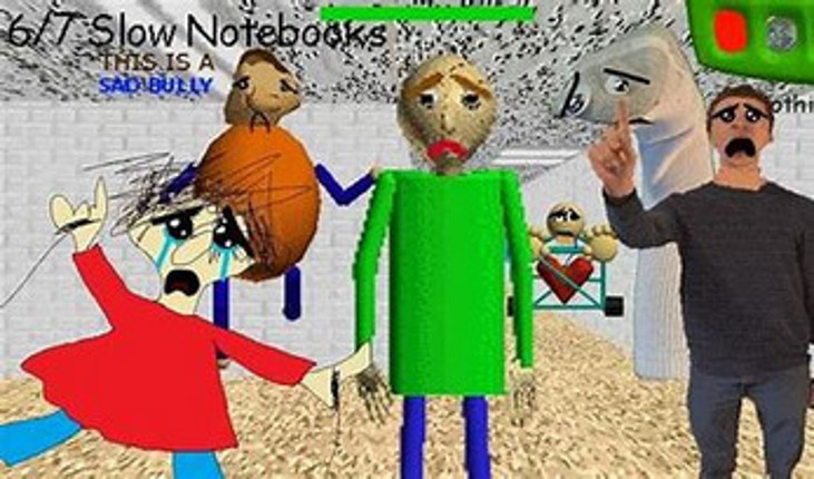 Baldi Basics Super Remake Slow screenshot