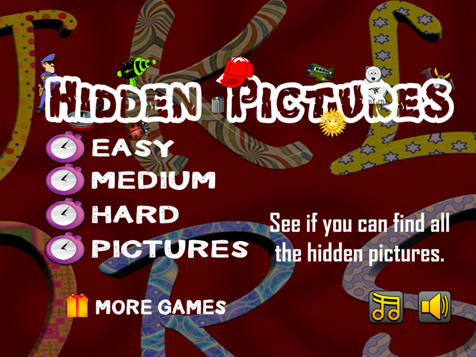 Games like Hidden Words and Pictures Game