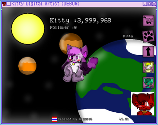 Kitty Digital Artist Image