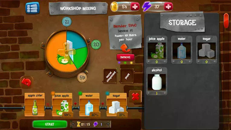 Alcohol Factory Simulator screenshot