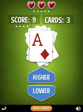 Higher Lower - Hi Low screenshot