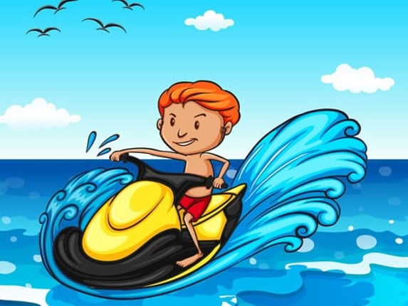 Jet Ski Summer Fun Hidden Game Cover