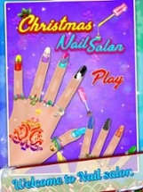 Merry Christmas Nail Salon - Girls games free Image