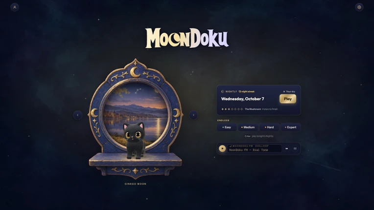 MoonDoku: Sudoku Nights Image