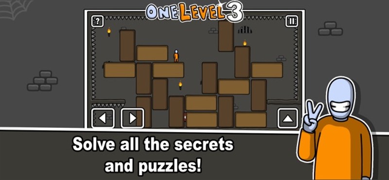 One Level 3 Stickman Jailbreak Image