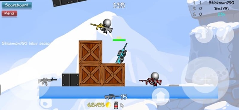 Stickman Multiplayer Shooter screenshot