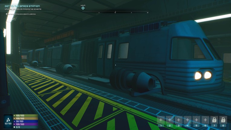 SurviRail: Deep Space screenshot