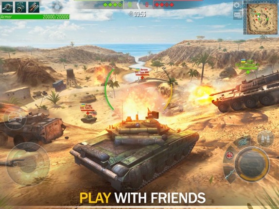 Tank Force: Tanks War Game screenshot