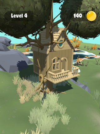 Tree House 3D Image