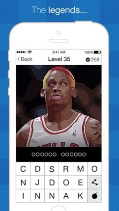 Who's the Baller? - Guess the Basketball Player Word Game screenshot