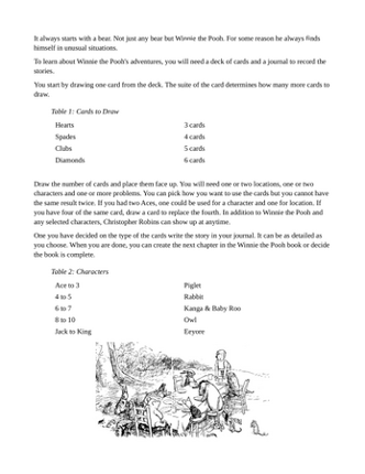 Writing Winnie The Pooh Image