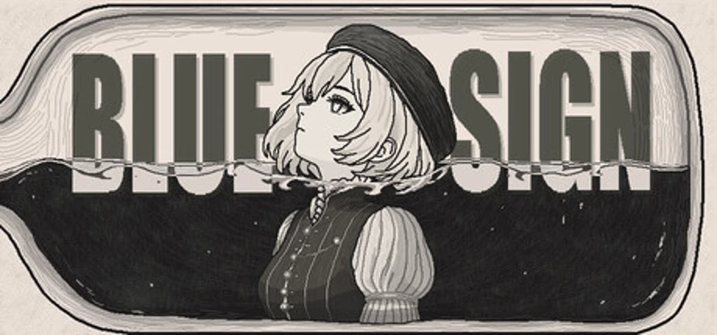 Blue Sign Image