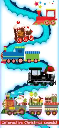 Christmas Train Snowman Games Image