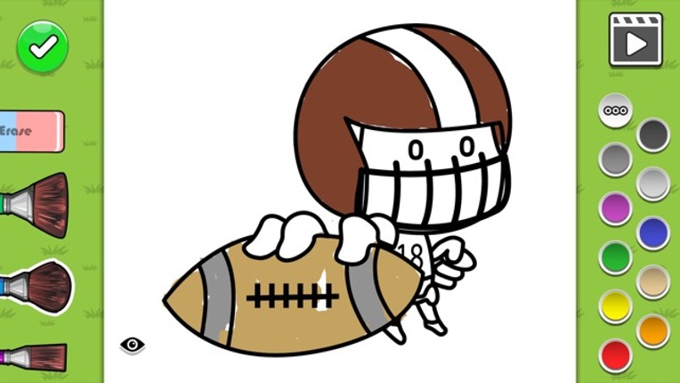 Coloring Your Sports Image