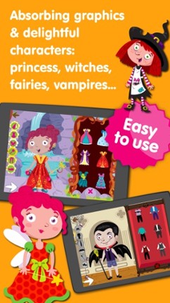 Dress Up Characters - Dressing Games for Toddlers screenshot