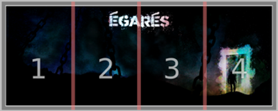 Egarés, l'écran de jeu Image