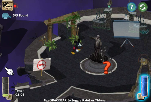 Epic Mickey: Path Painter Image
