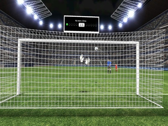 Final Kick VR - Virtual Reality free soccer game for Google Cardboard screenshot