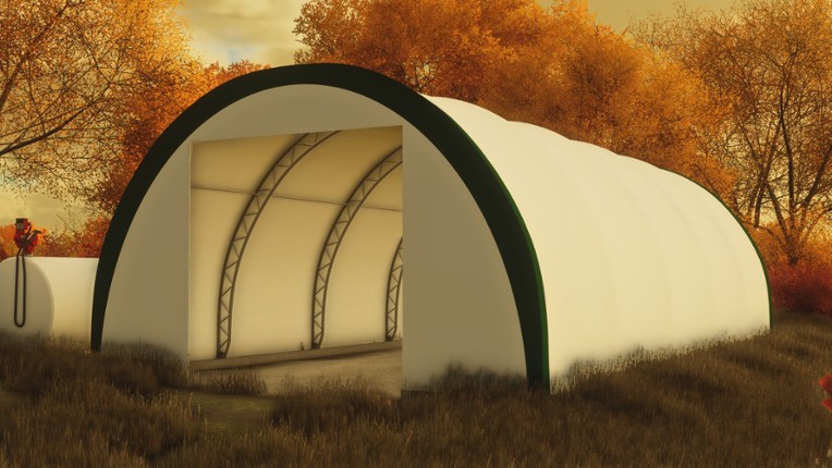 FS22 25x50 Hoop Barn Image