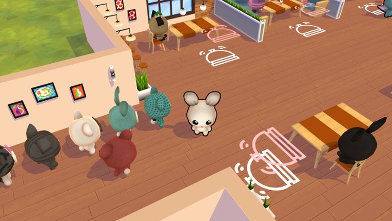 Funny Animal Cafe screenshot