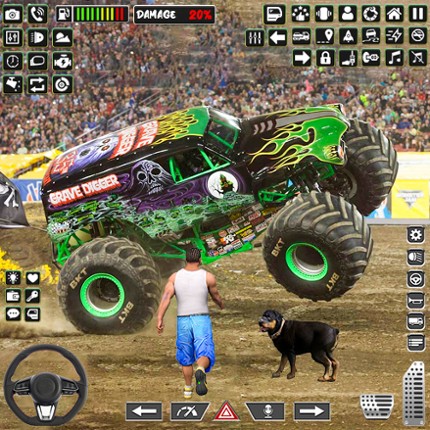 Extreme Monster Truck Game 3D Image