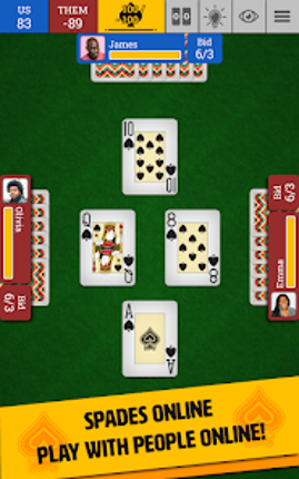 Spades Online: Trickster Cards screenshot