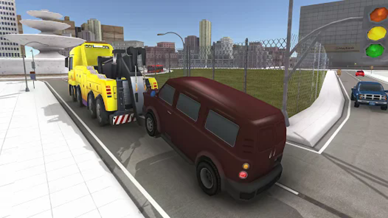 Tow Truck Driving Simulator 3D screenshot