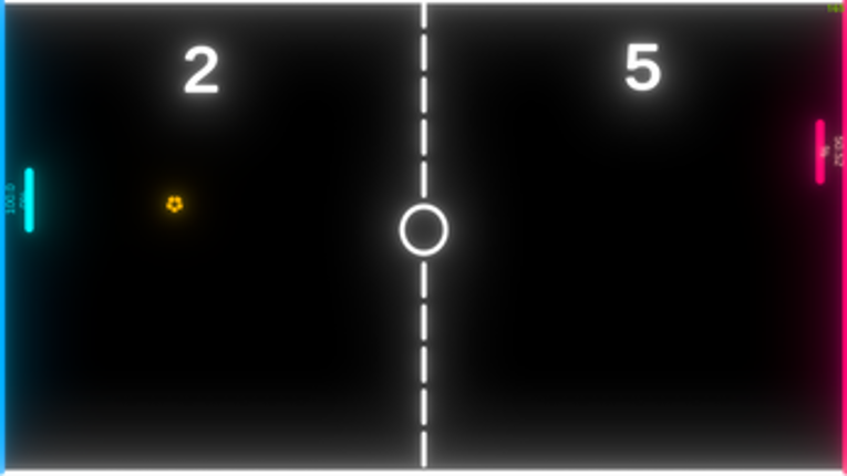 Glowing Pong Image