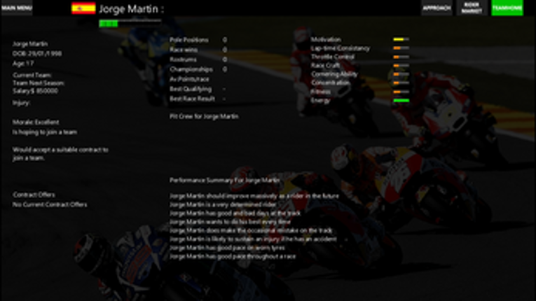 MotoGP Manager FL screenshot