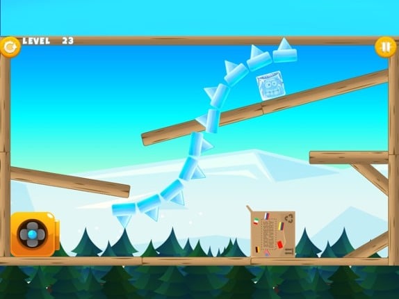 Icy PurpleHead: Big Box Escape Image