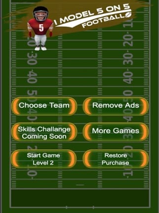 IModel 5 on 5 Football screenshot